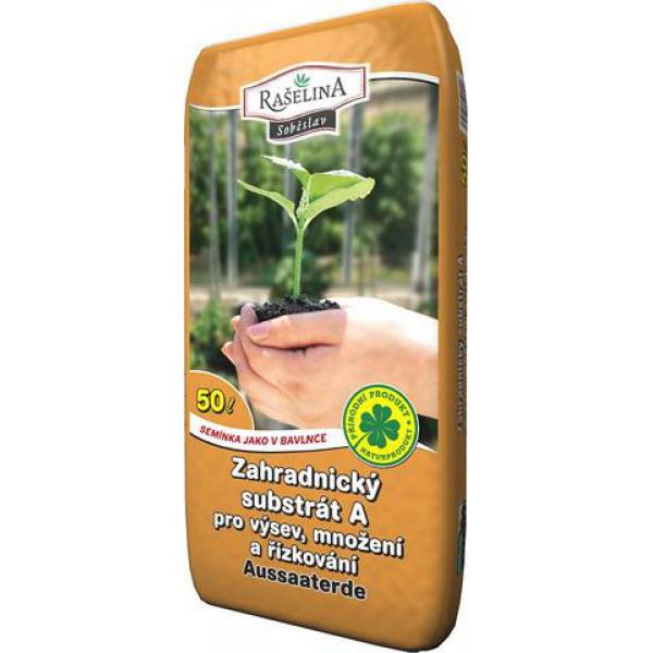 Záhradnícky substrát A pre výsev, množenie a rezkovanie 50 l