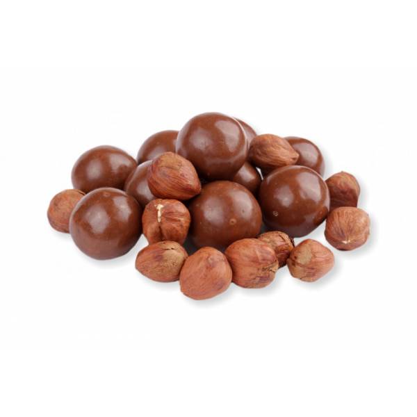 Lieskové orechy v mliečnej čokoláde 250 g