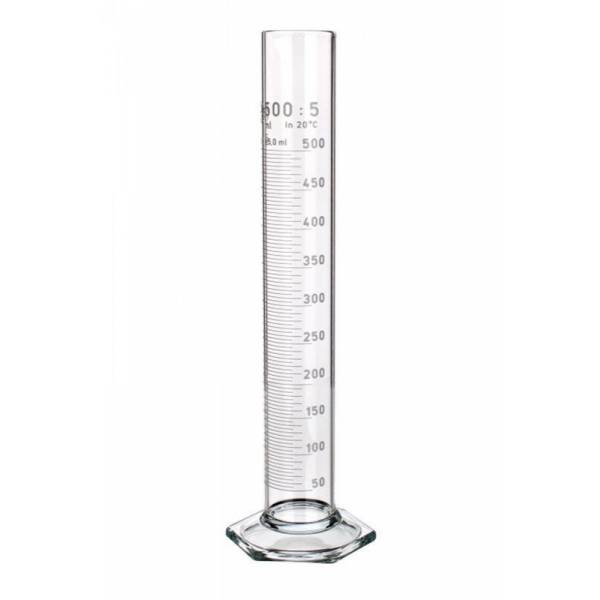 Odmerný valec nízky B sklo 250 ml